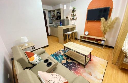 Bocaue Apartamento | Nordic Themed 1BR Condo - 50 mbps net - Marilao Bulacan - TheRichPlacePh