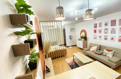 Bocaue Apartamento | Nordic Themed 1BR Condo - 50 mbps net - Marilao Bulacan - TheRichPlacePh