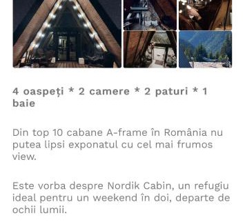 Marisel Chalet De Esquí | Nordik Cabin - Aframe with 2 bedrooms