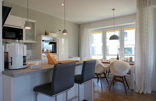 Dangast Apartamento | Nordsee Park Dangast Apartment Nord con vistas al mar y cabina de infrarrojos (104 m²)