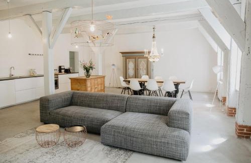 Tetenbull Apartamento | NordseeEstate - Loft unter Reet mit Sauna