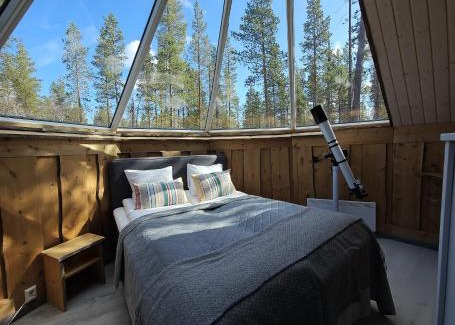 Saariselka Chalet De Esquí | North Frontier Aurora Hut Kota