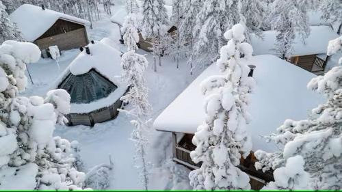 Saariselka Chalet De Esquí | North Frontier Aurora Hut Kota
