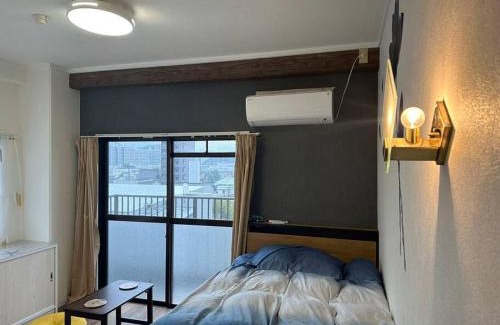 Hiroshima City Centre Apartamento | North River701 Peace Wing 7A 新サッカースタジアム近辺