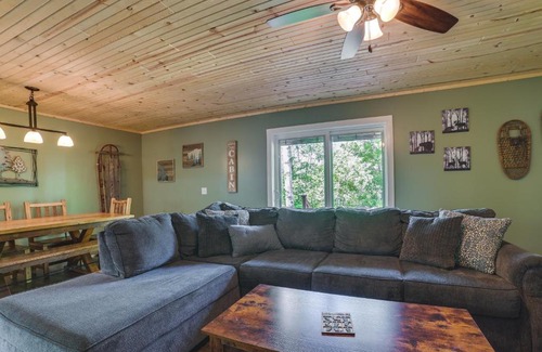 Elmira Casa | Northern Michigan Hideaway with Hot Tub and Fire Pit!