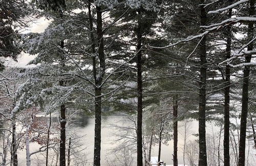 Hayward Cabina | Northwoods Lakefront Retreat! Charming and Inviting Cabin 15 minutes to Hayward.