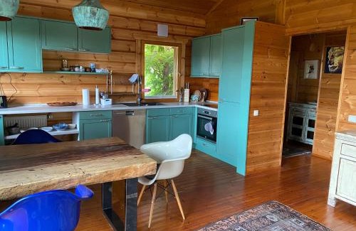 Bad Muenstereifel Casa | Norwegisches Blockhaus mit Gartensauna