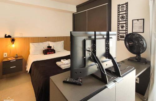 Centro Apartamento | Nosso Apê 915: Piscina | TV Box | Academia - NA2002