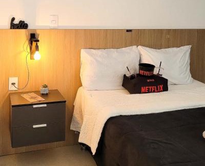 Centro Apartamento | Nosso Apê 915: Piscina | TV Box | Academia - NA2002