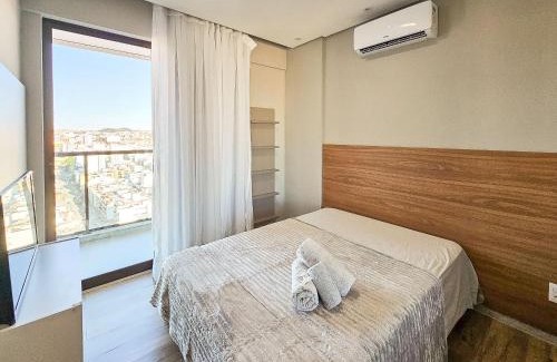 Cascatinha Apartamento | Nosso Apê Cascatinha: Garagem | Ar-condicionado | Sauna NA1304