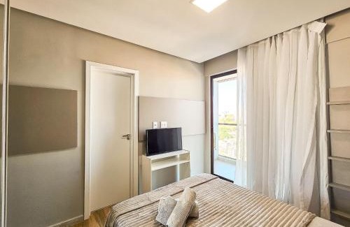 Cascatinha Apartamento | Nosso Apê Cascatinha: Garagem | Ar-condicionado | Sauna NA1304