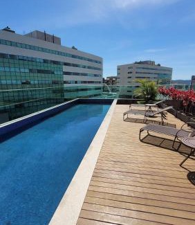 Cascatinha Apartamento | Nosso Apê Cascatinha: Garagem | Ar-condicionado | Sauna NA701RO