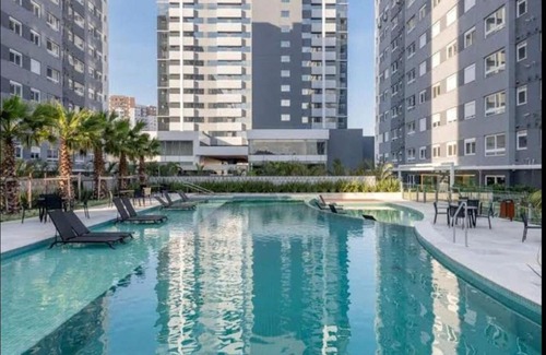 Porto Alegre Apartamento | NOVO!Apt.condomínio clube,próximo ao Consulado EUA