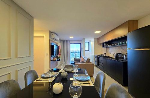 Foz do Iguacu City Centre Apartamento | Novo Centro 2 quartos 2 banheiros e churrasqueira