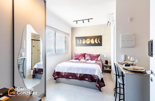 Belenzinho Apartamento | Novo e Fino Studio no Metrô Belém - Com Ar
