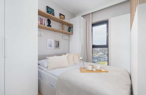 Katowice Apartamento | Nowoczesne Studio dla 4 Osób z Balkonem by Noclegi Renters