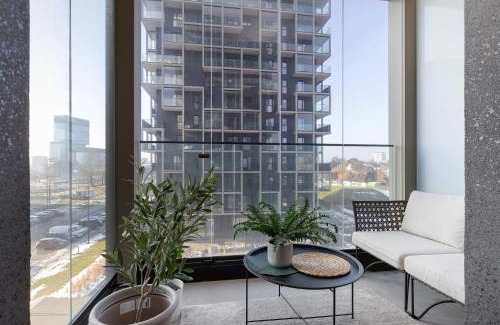 Katowice Apartamento | Nowoczesne Studio dla 4 Osób z Balkonem by Noclegi Renters