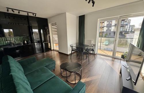 Lodz Apartamento | Nowoczesny apartament Pomorska Park, świetny dojazd, blisko centrum, UŁ, CKD UMed, Lumumbowo