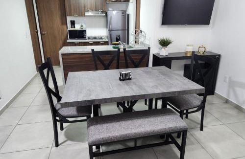 San Juan de Dios Apartamento | Nuevo depa con alberca y gym