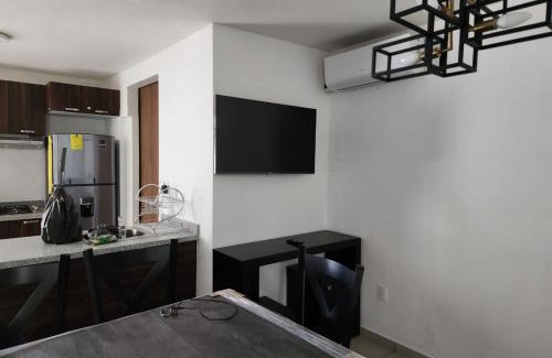 San Juan de Dios Apartamento | Nuevo depa con alberca y gym