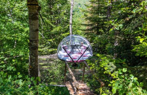 La Chapelle-en-Valgodemard Otro | Nuit insolite bulle forêt glamping