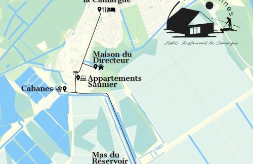 Salin-de-Giraud Casa | Nuits Salines Salin de Giraud
