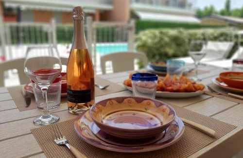 Rivoltella Apartamento | Nuova casa al lago con piscina