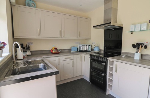 Rhayader Cabaña | NUTHATCH COTTAGE AT RIVERSIDE LODGE, pet friendly in Rhayader