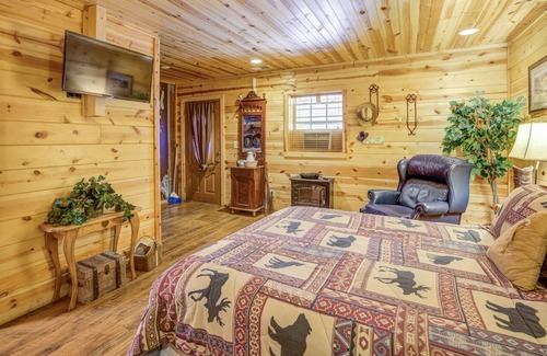 Helen Casa | NVM Cowboy Wisdom - Pet Friendly Room at the Nacoochee Valley Motel