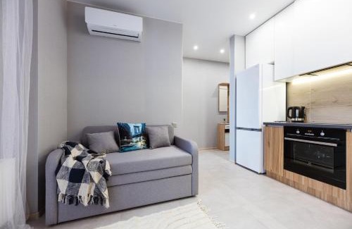 Svyatoshyns'kyi District Apartamento | Nyvky Like Home - Сан Франциско - Квартира 291 з балконом