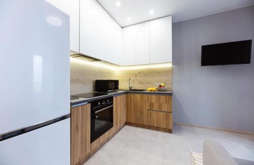 Svyatoshyns'kyi District Apartamento | Nyvky Like Home - Сан Франциско - Квартира 291 з балконом