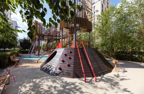 Shevchenkivs'kyi District Apartamento | Nyvky Like Home - Файна Таун із сезонним басейном - Кв 6 низький поверх
