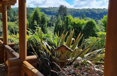 Aymestrey Cabina | 'oak' Log Cabin With hot tub