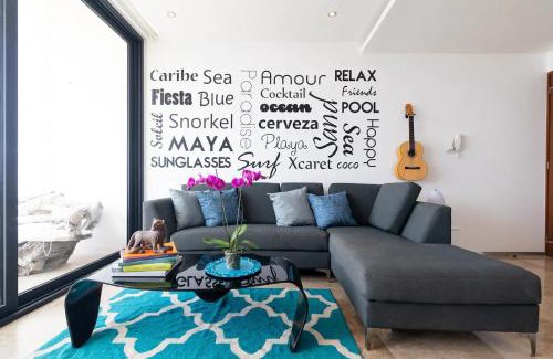 Zazil-ha Apartamento | Oasis 2BR btw 5ta and Beach Early-Late Check in-out option