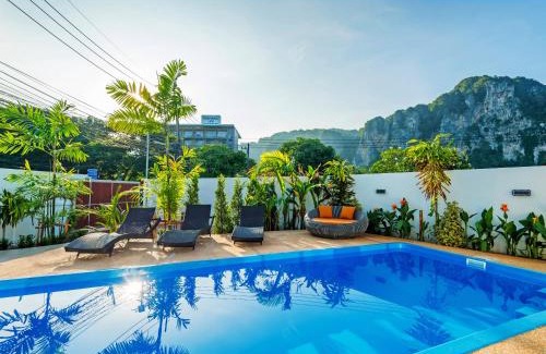 Ao Nang Villa | Oasis 4BR Private Pool Villa in central Ao Nang