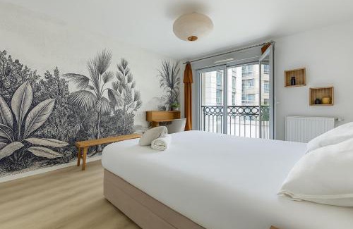 Saint-Ouen Apartamento | Oasis Lumineux by So Homy - 2 Bed Room - 8 PAX