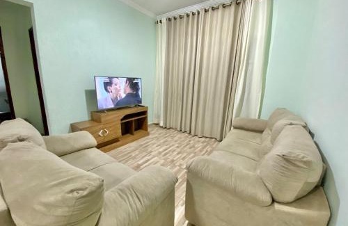 Vila Assuncao Apartamento | OC024 - Prédio Frente ao Mar | Wi-Fi | Garagem