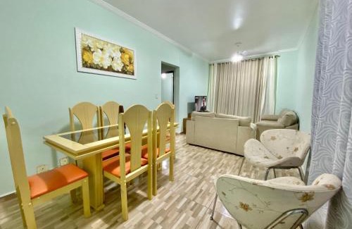 Vila Assuncao Apartamento | OC024 - Prédio Frente ao Mar | Wi-Fi | Garagem