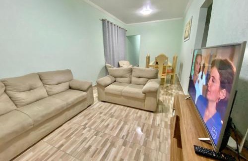 Vila Assuncao Apartamento | OC024 - Prédio Frente ao Mar | Wi-Fi | Garagem