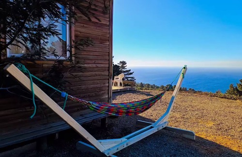 Valparaiso Cabina | Cabaña Ocaso con hermosa vista al Mar