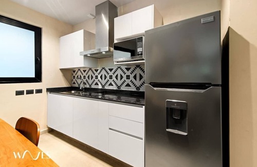 Centro de la ciudad de Tulum Condominio | Ocean Breeze Loft Steps Away From Hotel Zone