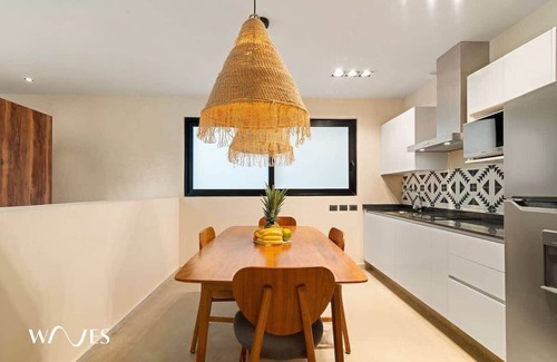 Centro de la ciudad de Tulum Condominio | Ocean Breeze Loft Steps Away From Hotel Zone