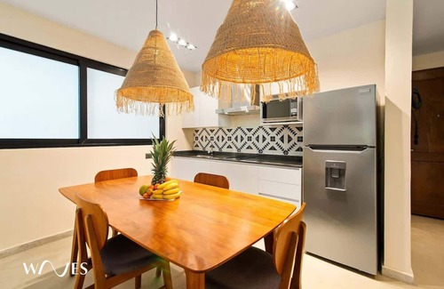 Centro de la ciudad de Tulum Condominio | Ocean Breeze Loft Steps Away From Hotel Zone