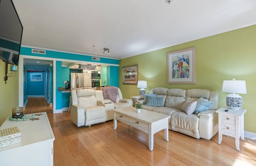 Briarcliffe Acres Condominio | Spacious 2BR Condo at Ocean Creek Pools, Beach Access, Walk to Attractions