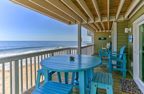 Kure Beach Apartamento | Ocean Dunes Kure Beach Condo with Balcony and Pool