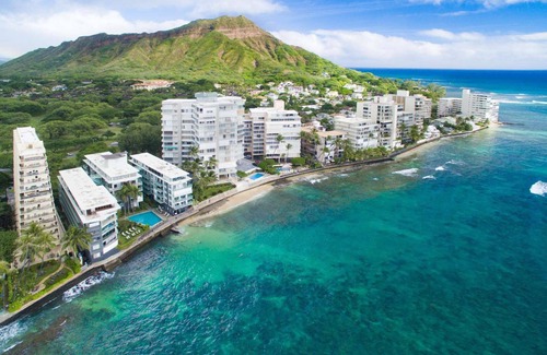 Diamond Head - Kapahulu - St. Louis Condominio | Penthouse en el piso 14 en la Costa Dorada de Hawái en el hotel Diamond Head Beach