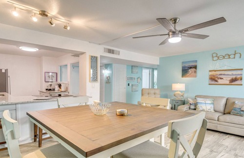 Daytona Beach Apartamento | Ocean front cozy 1 BR apartment in amazing Daytona Beach with fitness room, AC