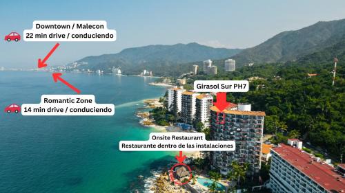 Zona sur Apartamento | Ocean Front Penthouse Newly Renovated, Sleeps 6, Casa Agua, Girasol