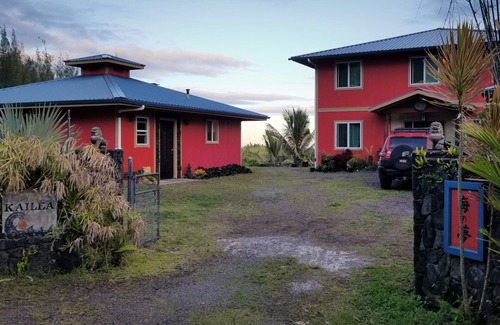 Keaau Casa | Propiedad frente al mar en Kaloli Pt .. Disfrute de nuestras bajas tasas introductorias.