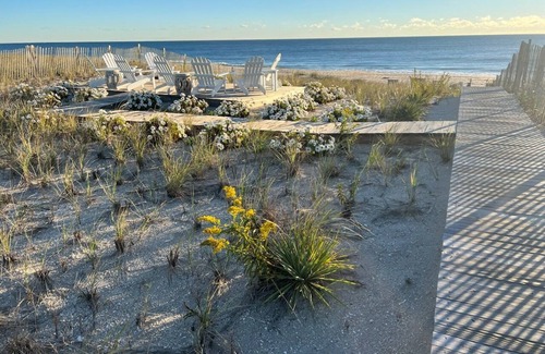Point Pleasant Beach Casa | Casa frente al mar con playa privada y jardín de dunas